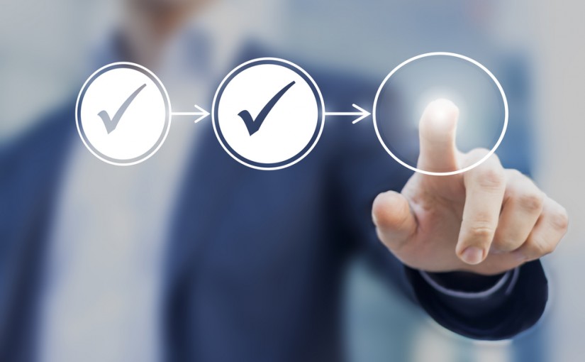 Business,Process,Workflow,Illustrating,Management,Approval,,Flowchart,With,Businessman,In